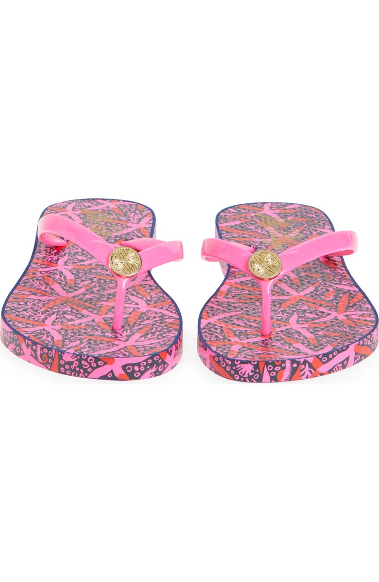 Lilly Pulitzer<sup>®</sup> Pool Flip Flop, Alternate, color,