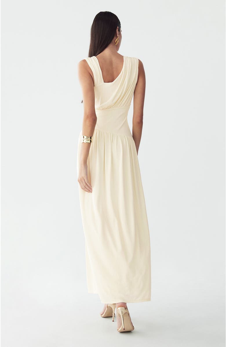 BWLDR Riah Maxi Dress, Alternate, color, Off White