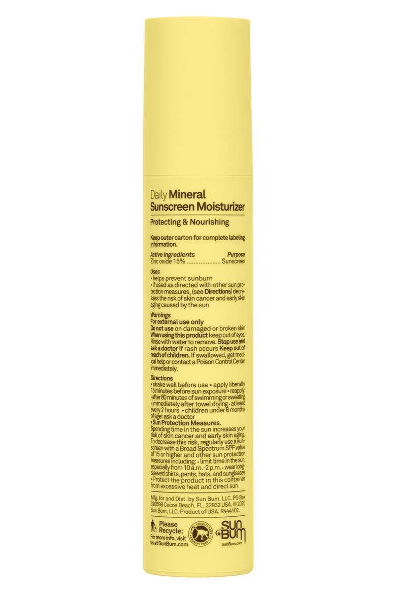 Daily Mineral Sunscreen Moisturizer - SPF 30, Alternate, color, NO COLOR