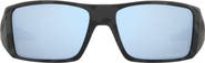 Oakley Heliostat 61mm Prizm™ Polarized Rectangular Sunglasses