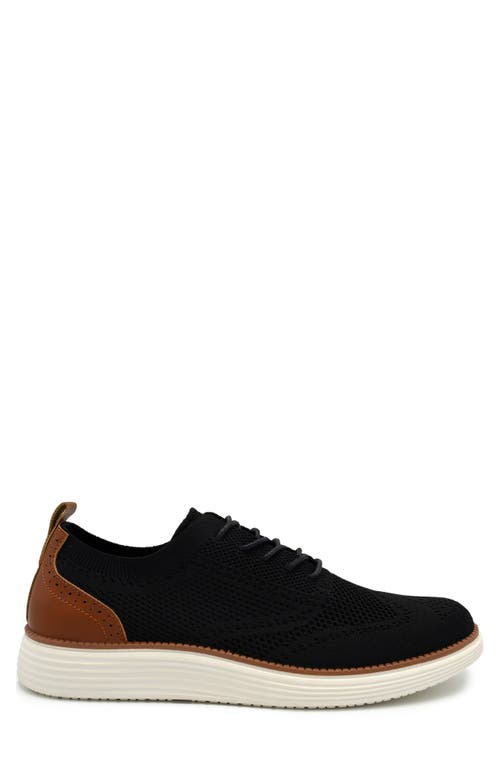 Akademiks Olney Wingtip In Black