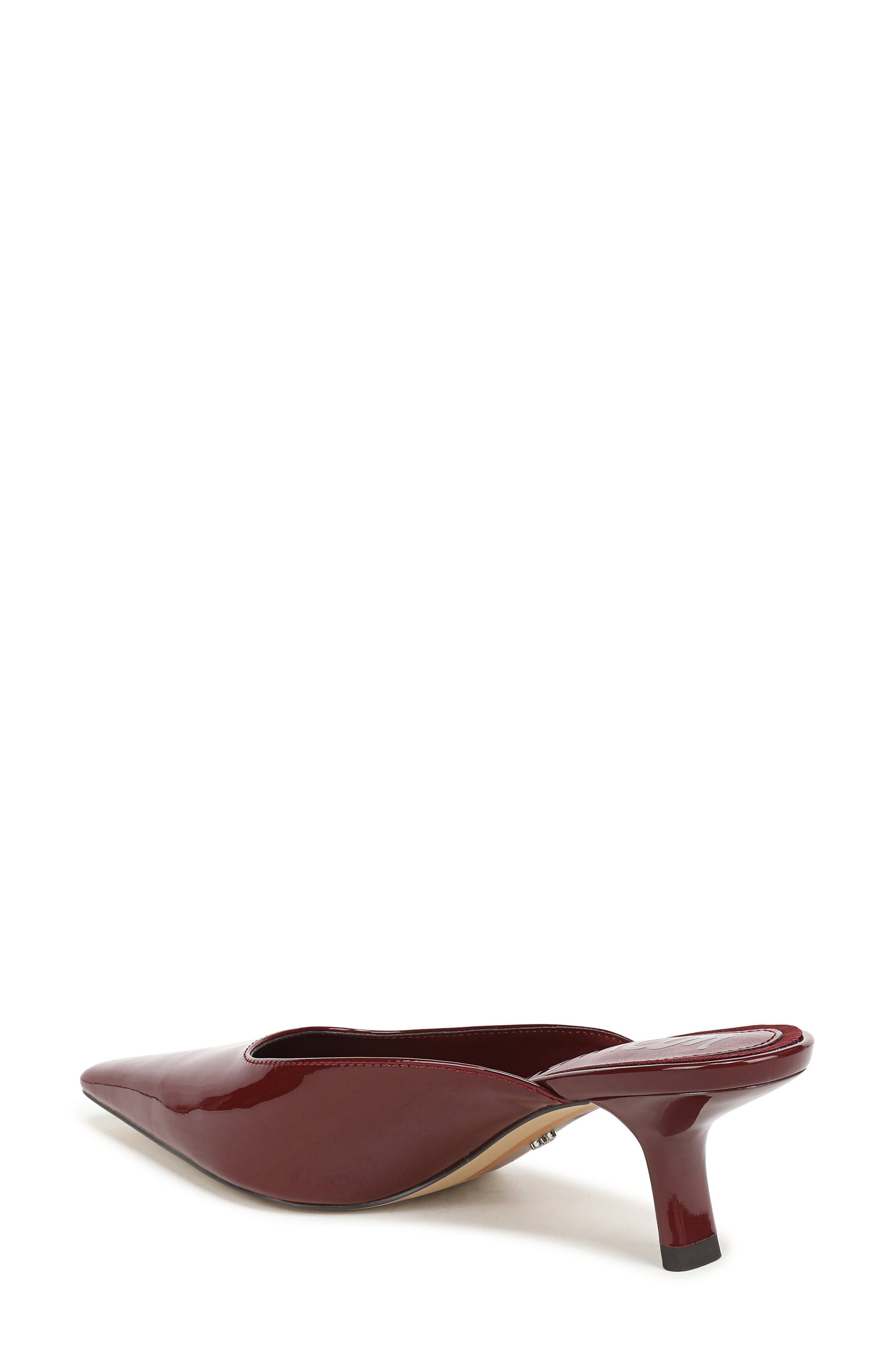 Brandy Pointed Toe Mule, Alternate, color, FRENCH MERLOT