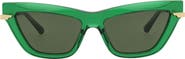Bottega Veneta 54mm Cat Eye Sunglasses