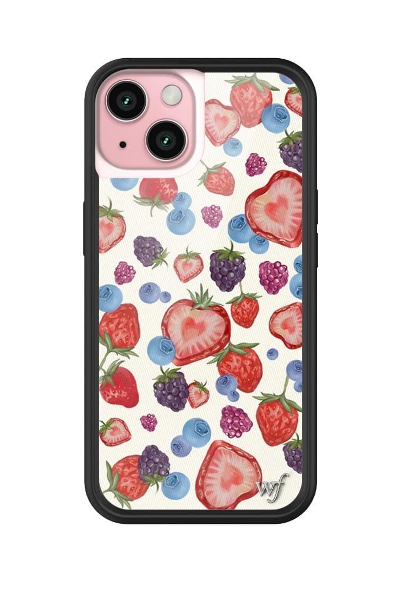 Fruit Tart iPhone Case, Alternate, color, White