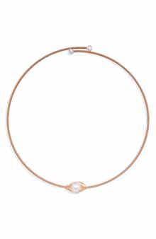 Rowan Freshwater Pearl Choker Necklace