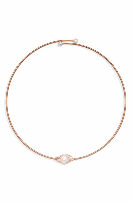 Rowan Freshwater Pearl Choker Necklace