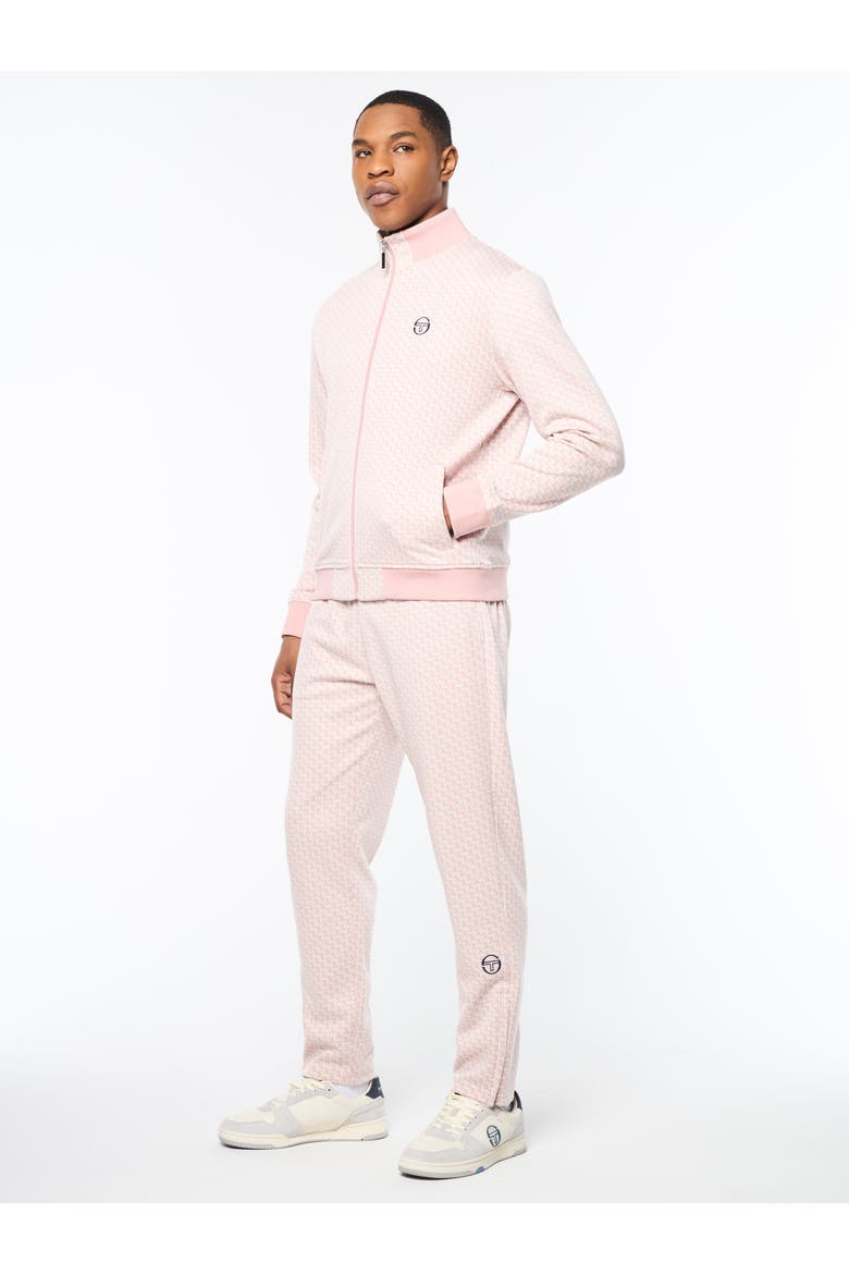 Paolo Knit Track Jacket, Alternate, color, PALE MAUVE