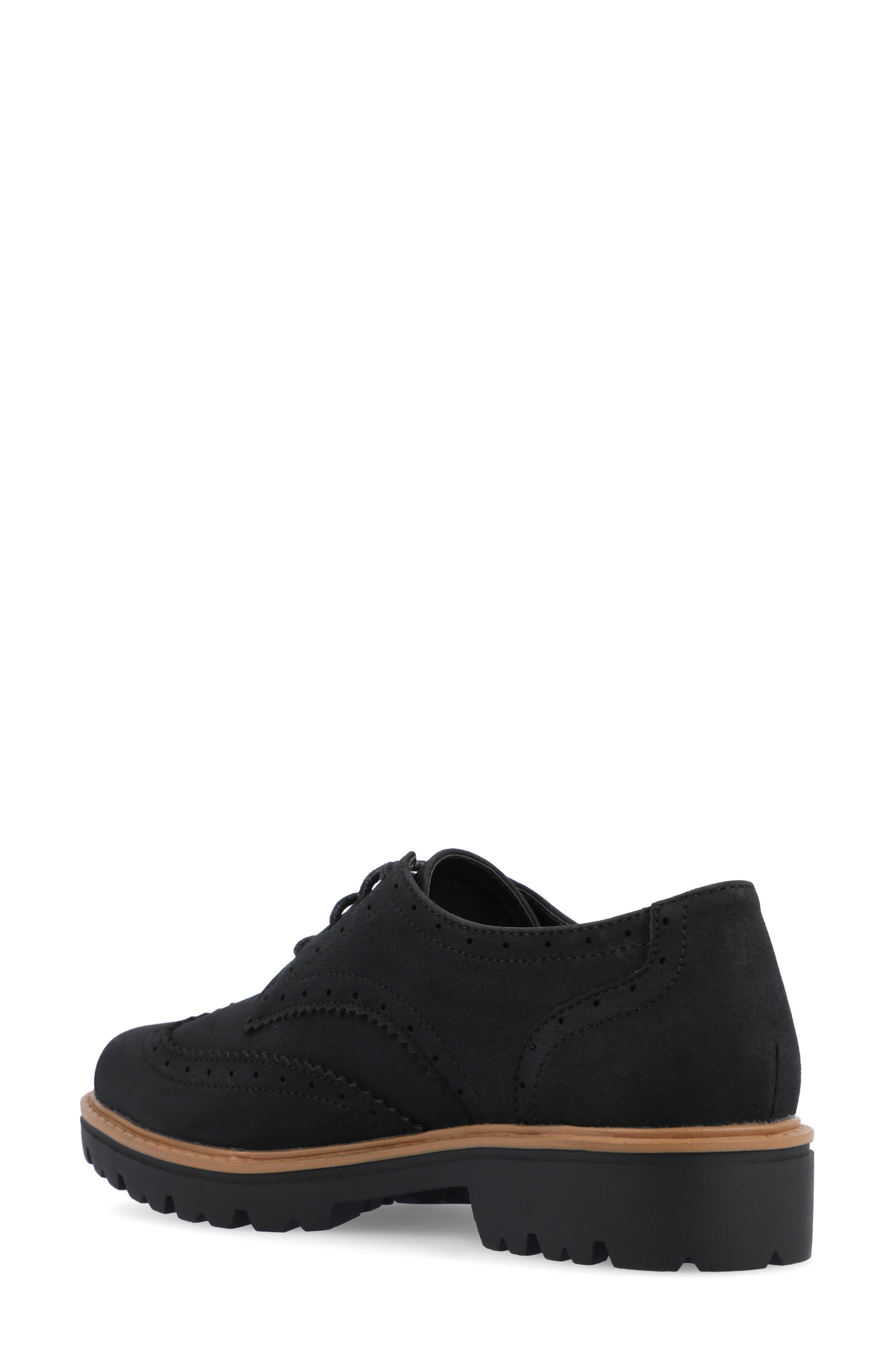 Journee Collection Claudiya Derby, Alternate, color, Black