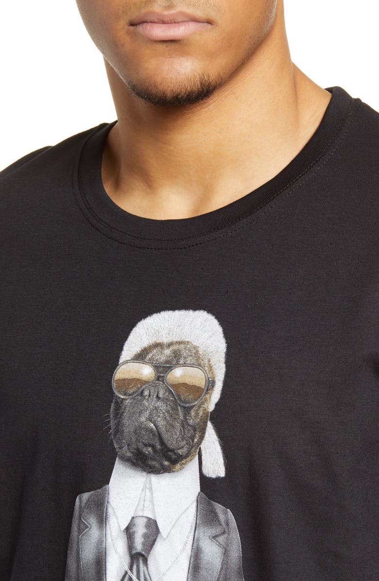 elevenparis x Pets Rock Carl Graphic Tee, Alternate, color,