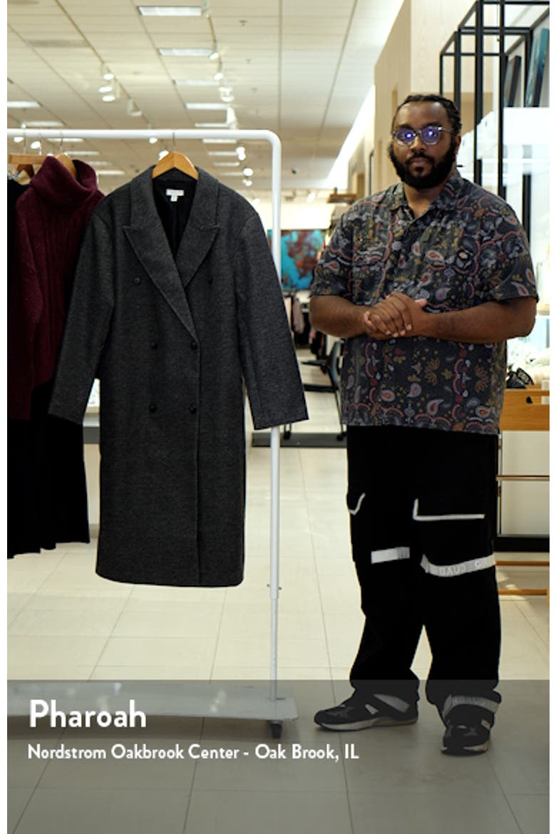 Oversize Double Breasted Coat video