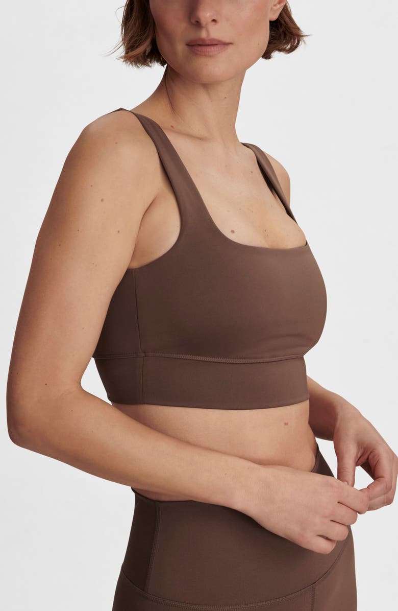 Varley Assure Cori Sports Bra, Alternate, color, Coffee Quartz