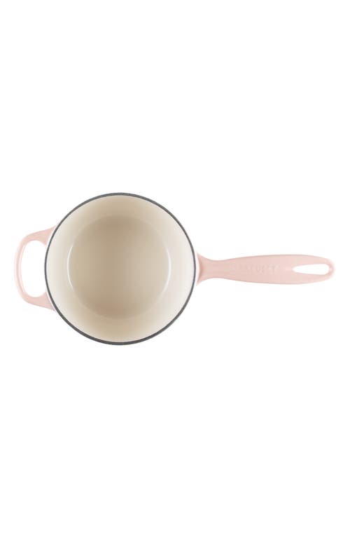 Le Creuset Signature 1.75-quart Enameled Cast Iron Saucepan In Peche