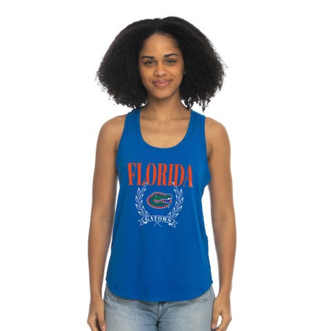 Women's ZooZatz Royal Florida Gators Everyday Tri-Blend Tank Top
