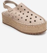 Forever & Always Shoes Fraga Leather Wedge Sandal