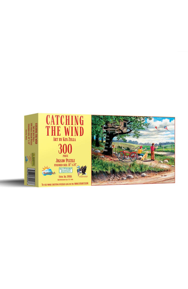 Sunsout Catching the Wind 300 piece Jigsaw Puzzle for Adults, Main, color, Multicolor