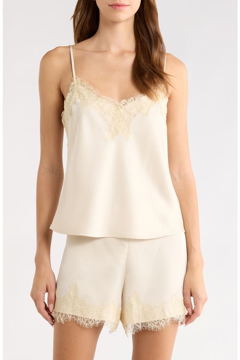 Kira Lace-Trim Cami, Main, color, CREAM