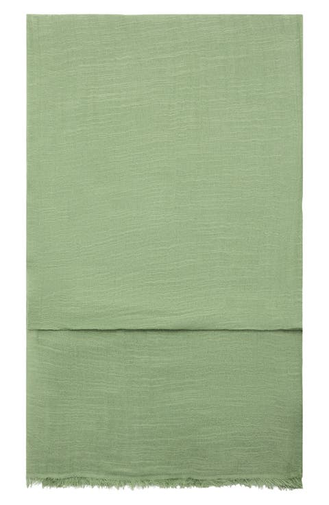 Cotton Blend Scarf