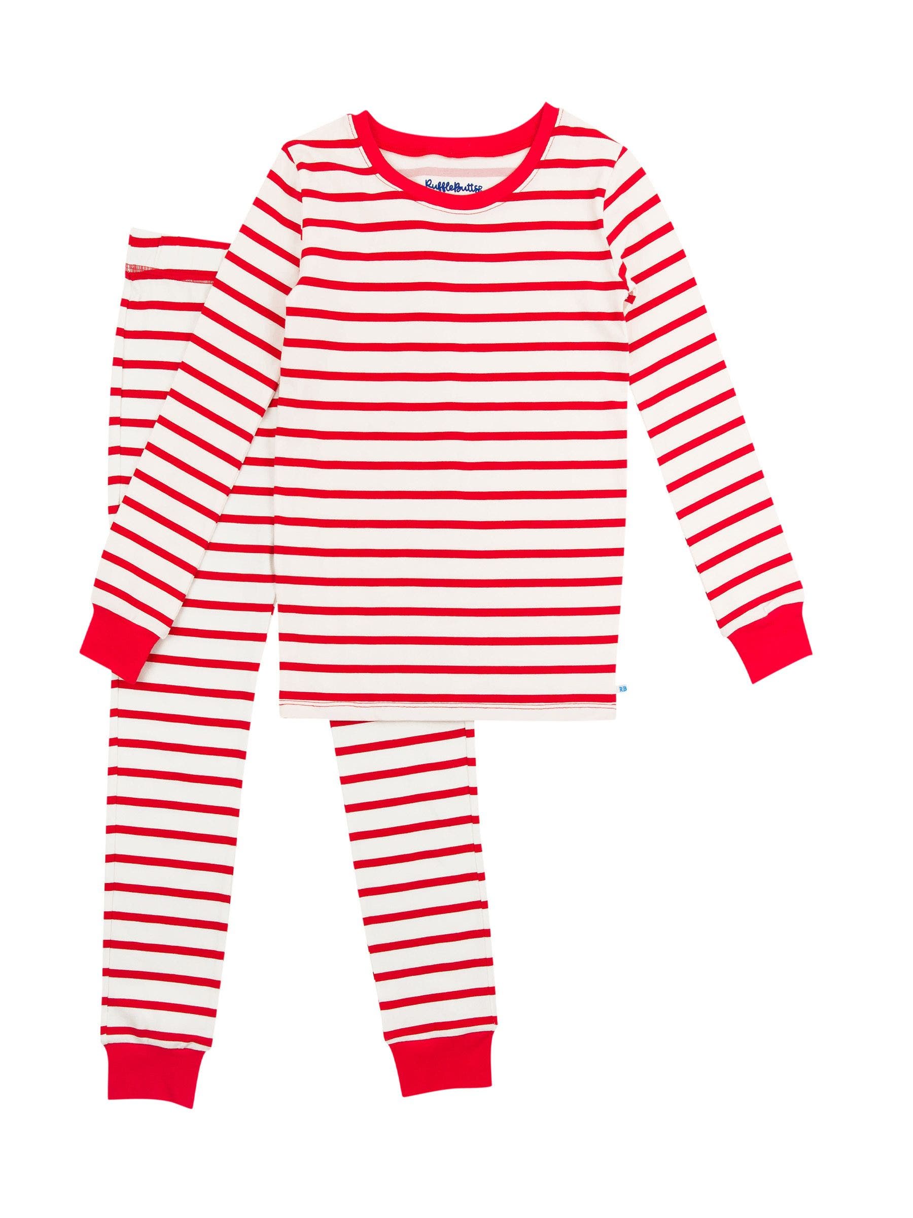 selected Red & White Stripe