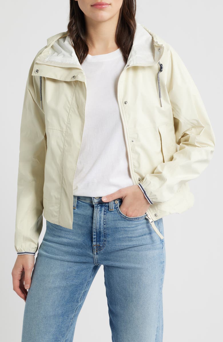 Helly Hansen Koster 2.5-Layer Waterproof/Windproof Rain Jacket, Alternate, color, Cream