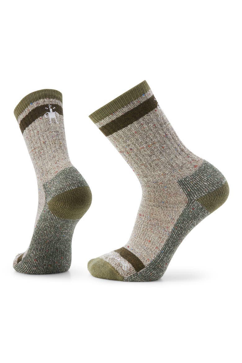 Everyday Larimer Wool Blend Crew Socks, Main, color, WINTER MOSS
