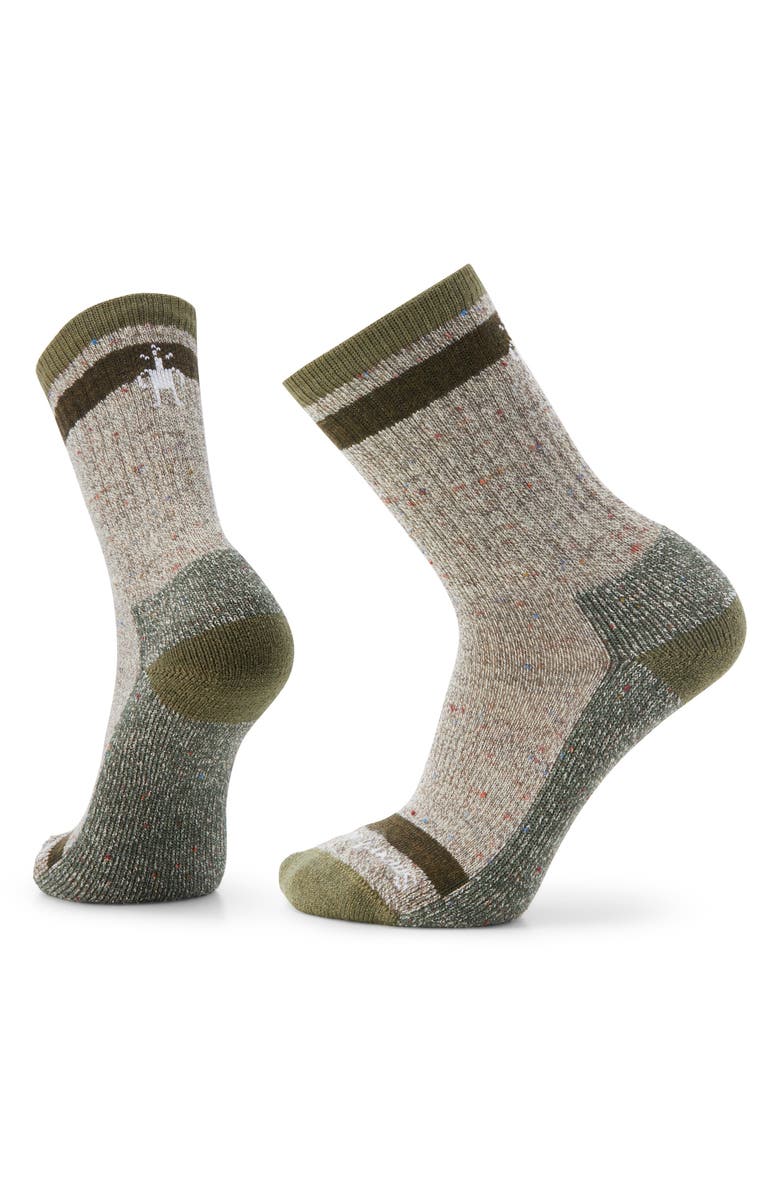 Smartwool Everyday Larimer Wool Blend Crew Socks, Main, color, Winter Moss