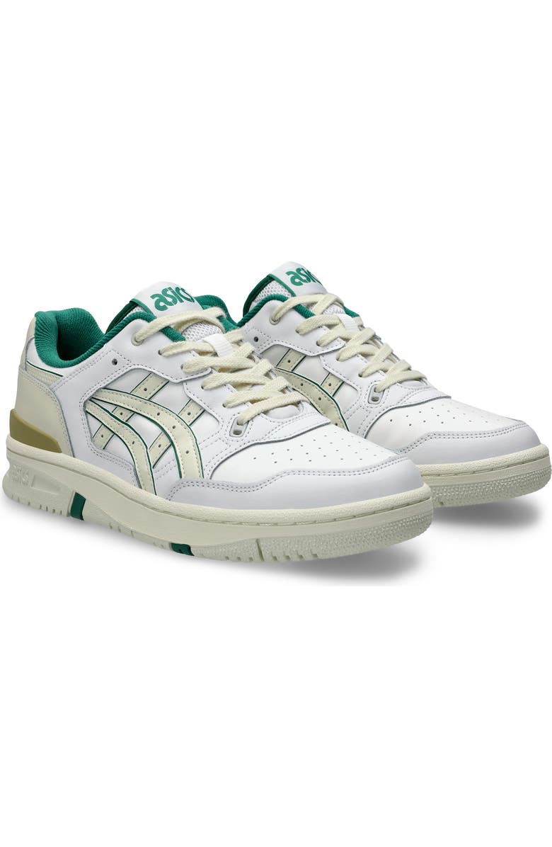 ASICS<sup>®</sup> EX89 Low Top Basketball Shoe, Main, color, White/ Pale Oak