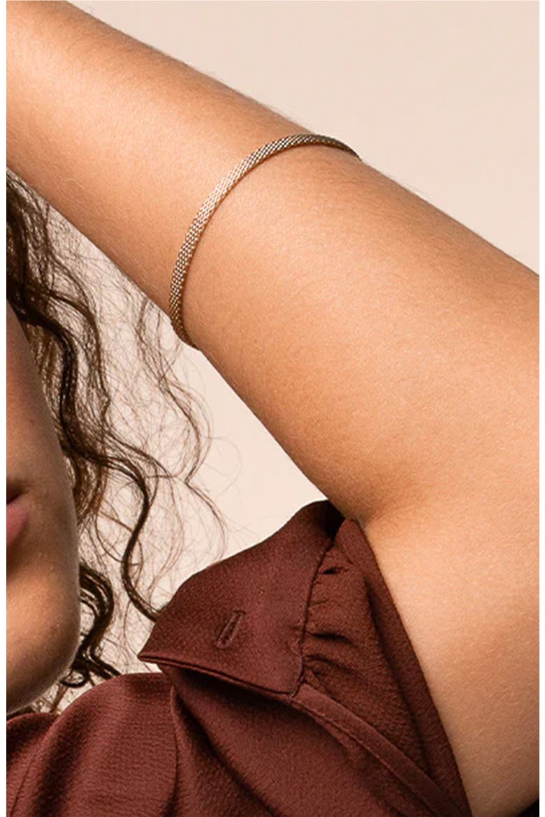 Sarah Thin Bracelet Minimalist Everyday Layering, Alternate, color, Warm Bronze