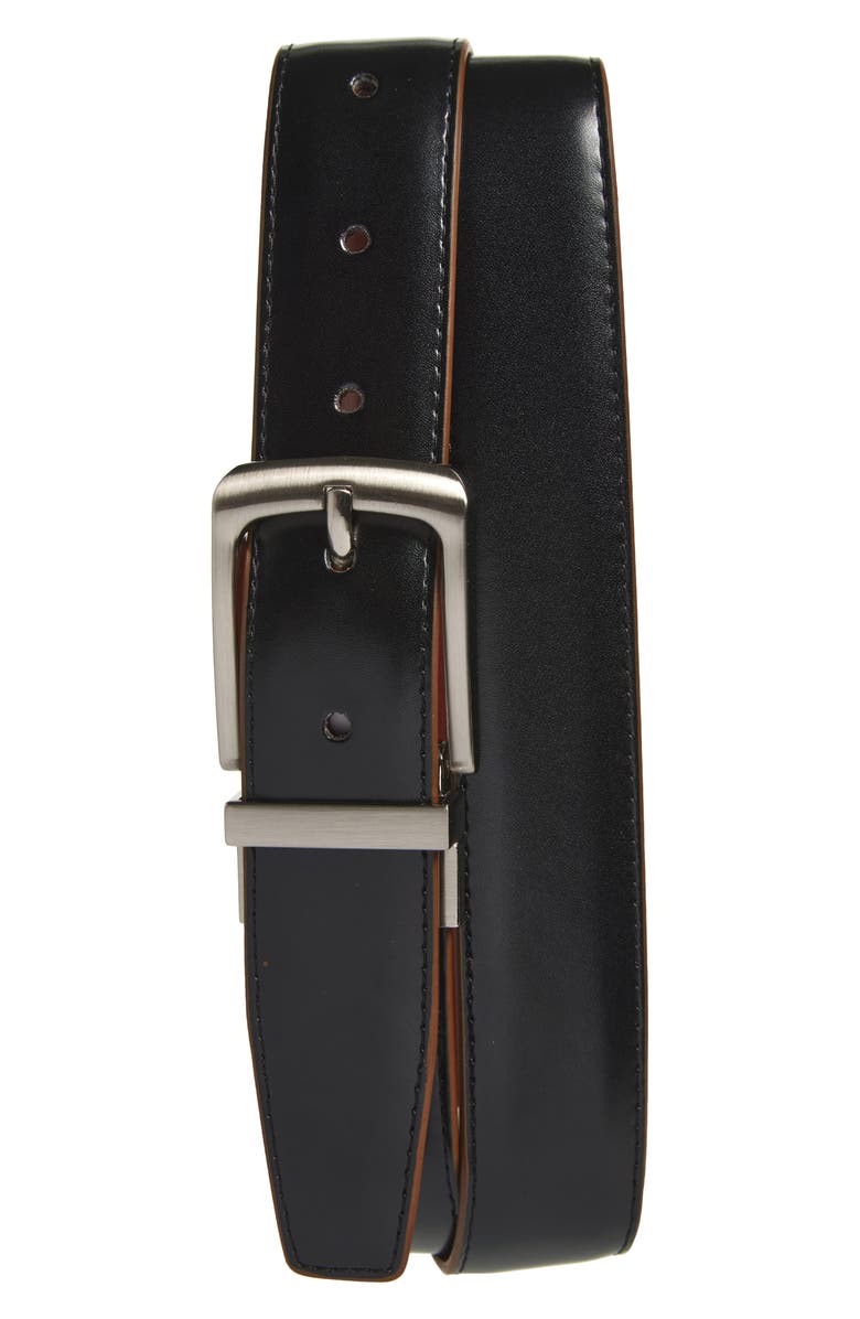 Vince Camuto Reversible Leather Belt, Alternate, color, 