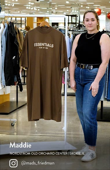 Fear of God Essentials Graphic T-Shirt Dress (Women) | Nordstromrack