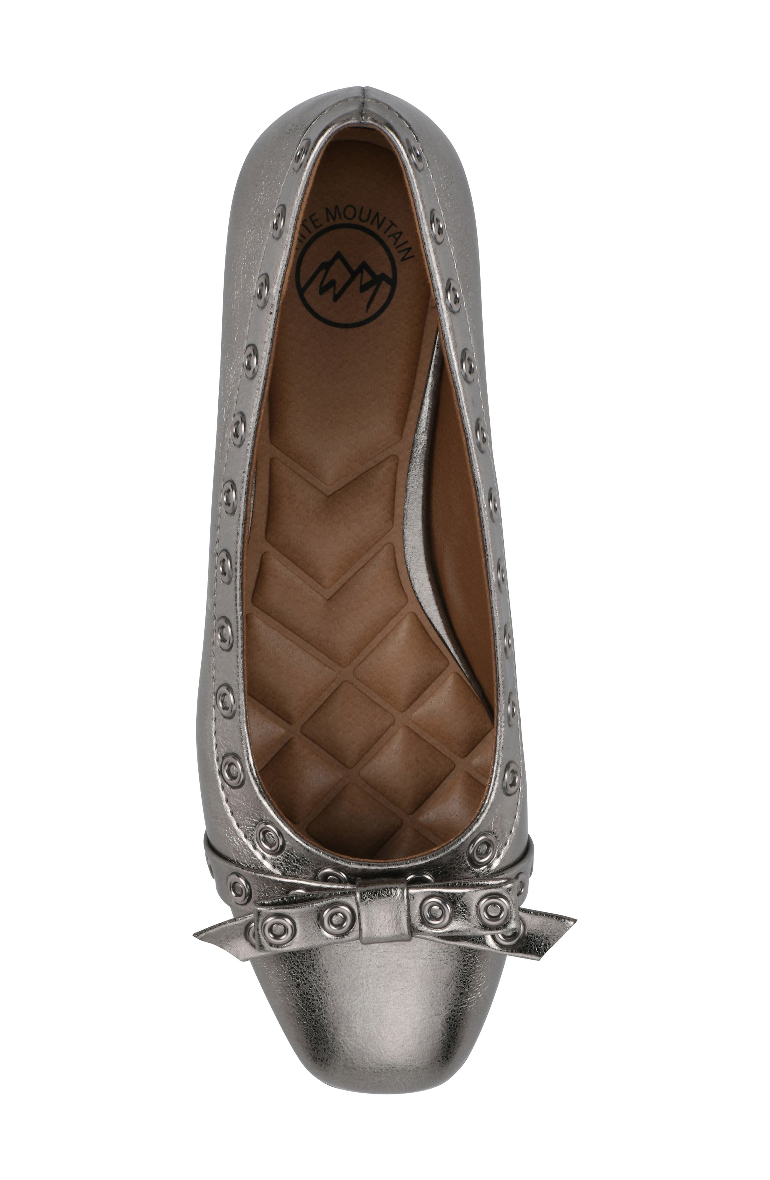 Bodhi Ballet Flat, Alternate, color, PEWTER/ METALLIC/ SMOOTH
