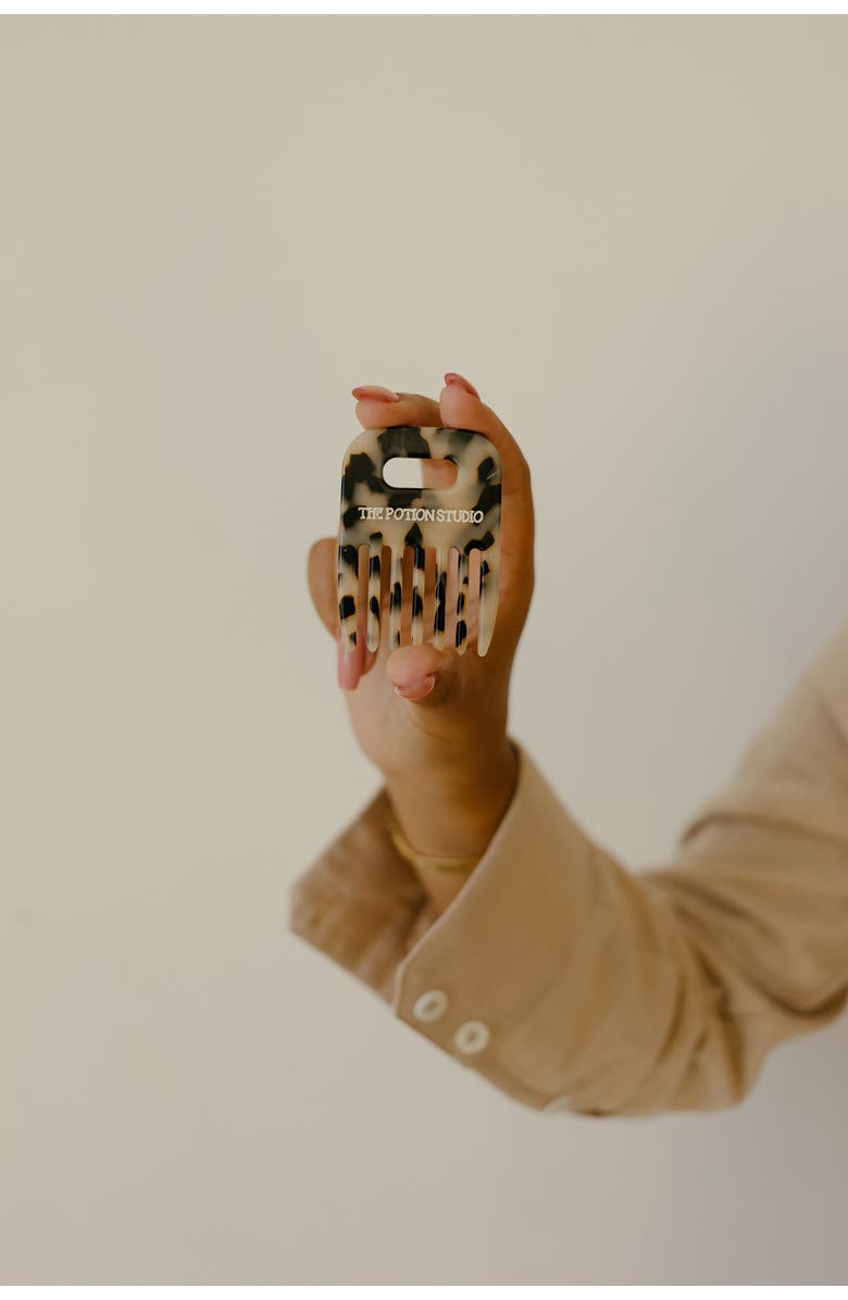 The Potion Studio Mini Comb - Nude, Alternate, color, Brown