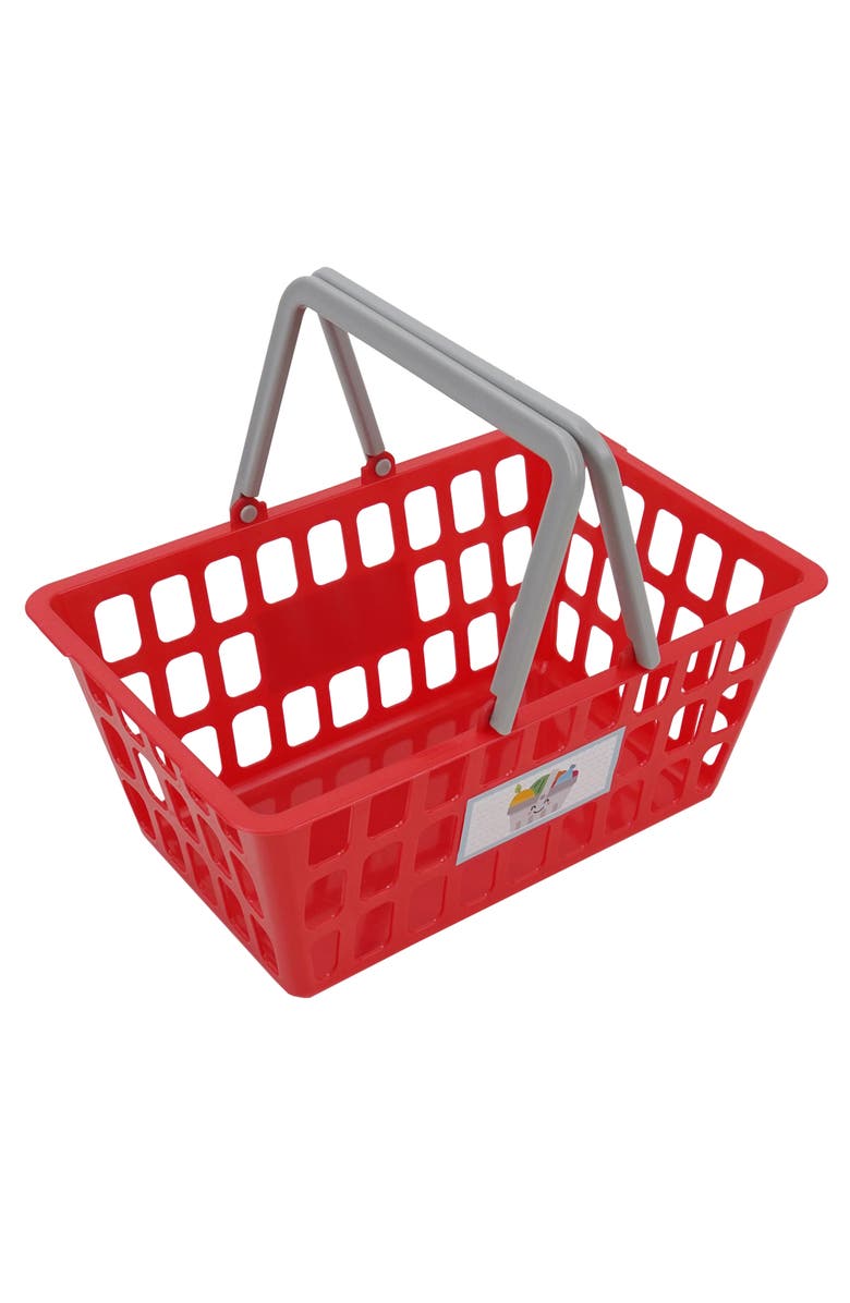 509 2In1 Red Shopping Cart Converting Shopping Cart & Basket 3+, Alternate, color, Red