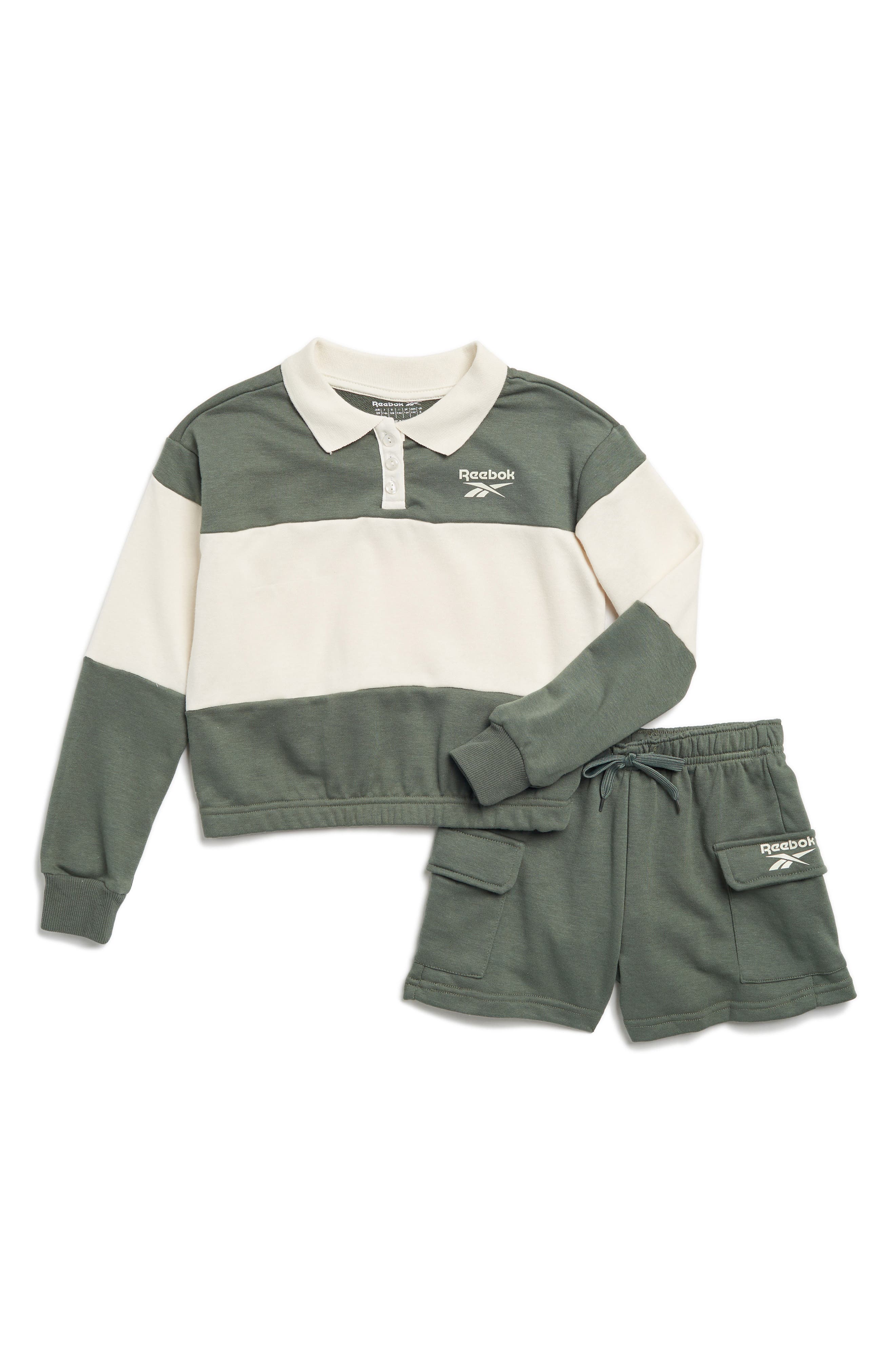 Reebok Kids' Rugby Shirt & Shorts Set | Nordstromrack
