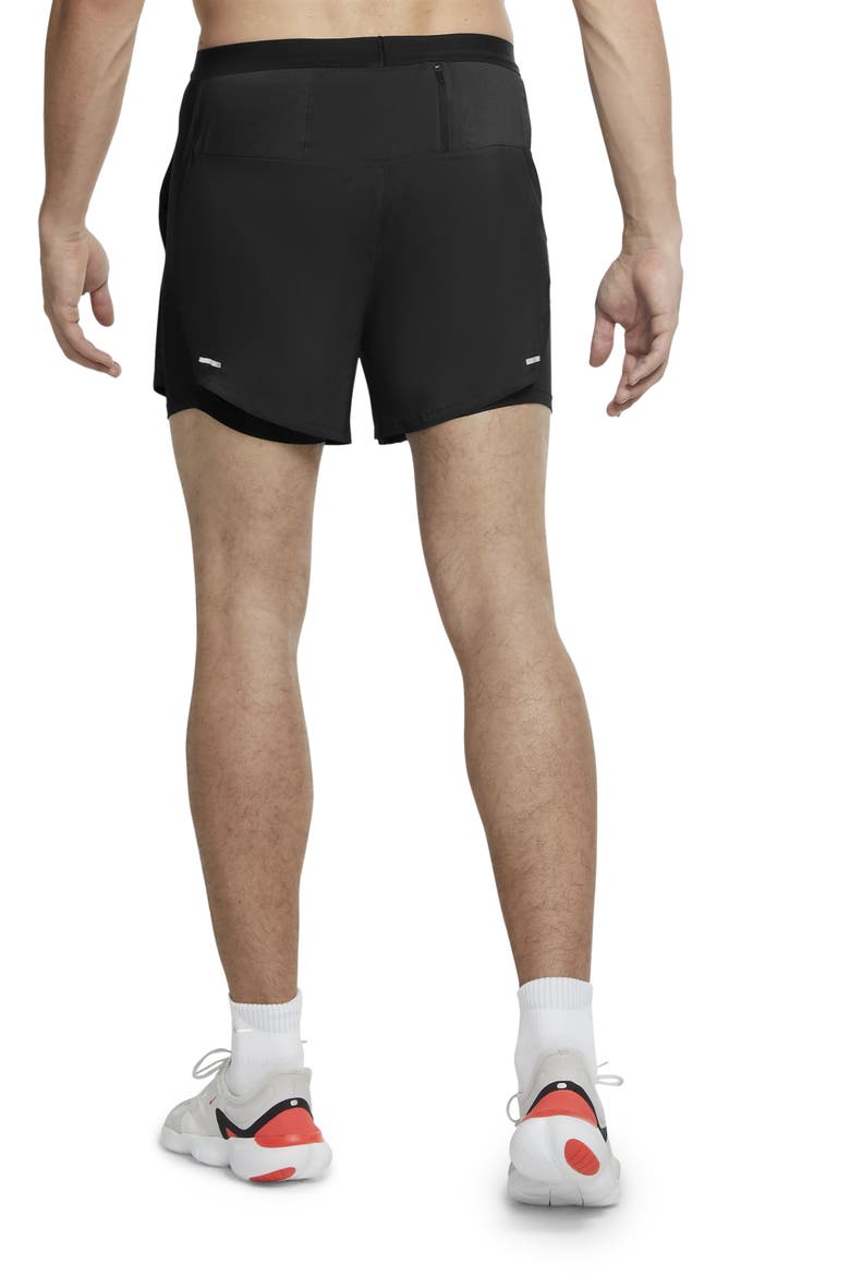 Flex Stride Future Fast 2-in-1 Running Shorts, Alternate, color, BLACK/ REFLECTIVE
