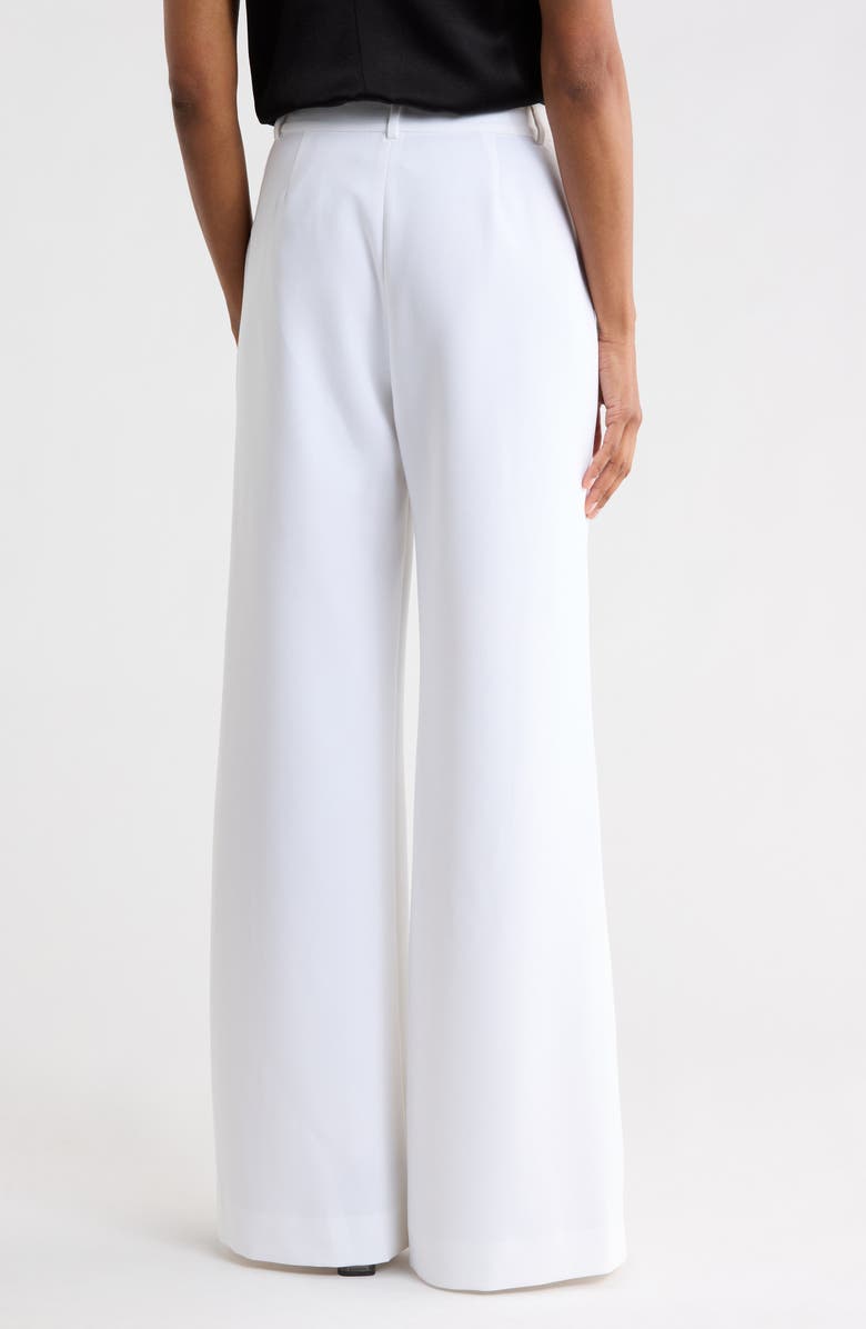 L'AGENCE Gavin Wide Leg Pants, Alternate, color, White