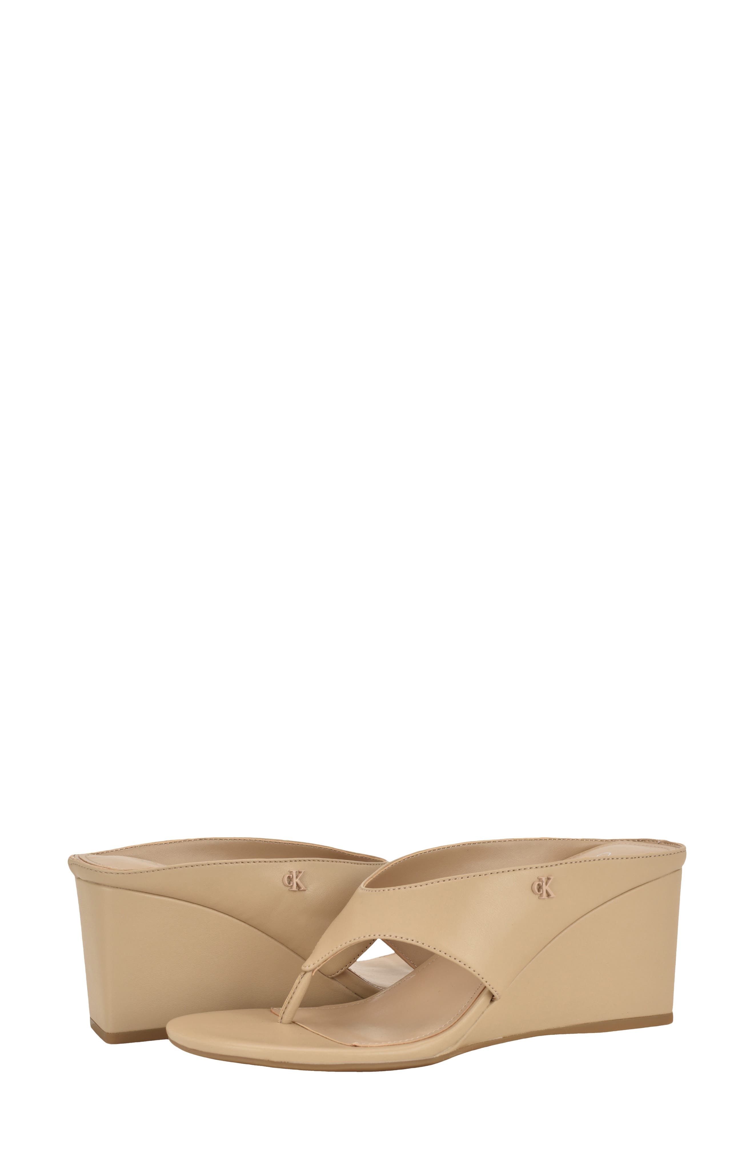 Marchela Wedge Sandal, Alternate, color, LIGHT NATURAL