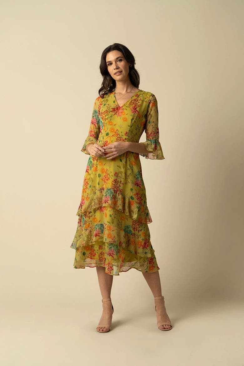 Alicia Green Dress, Alternate, color, Green