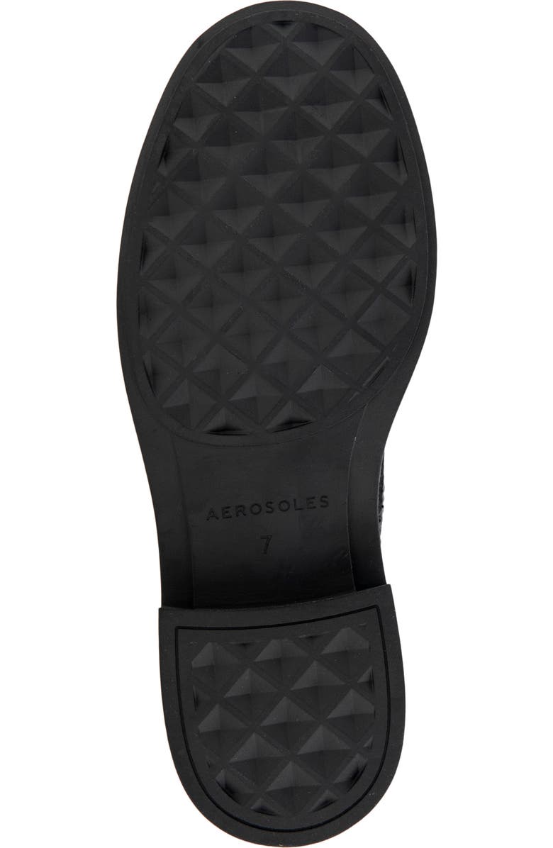 Aerosoles Gobetta Bootie, Alternate, color, Black Pebbled Leather