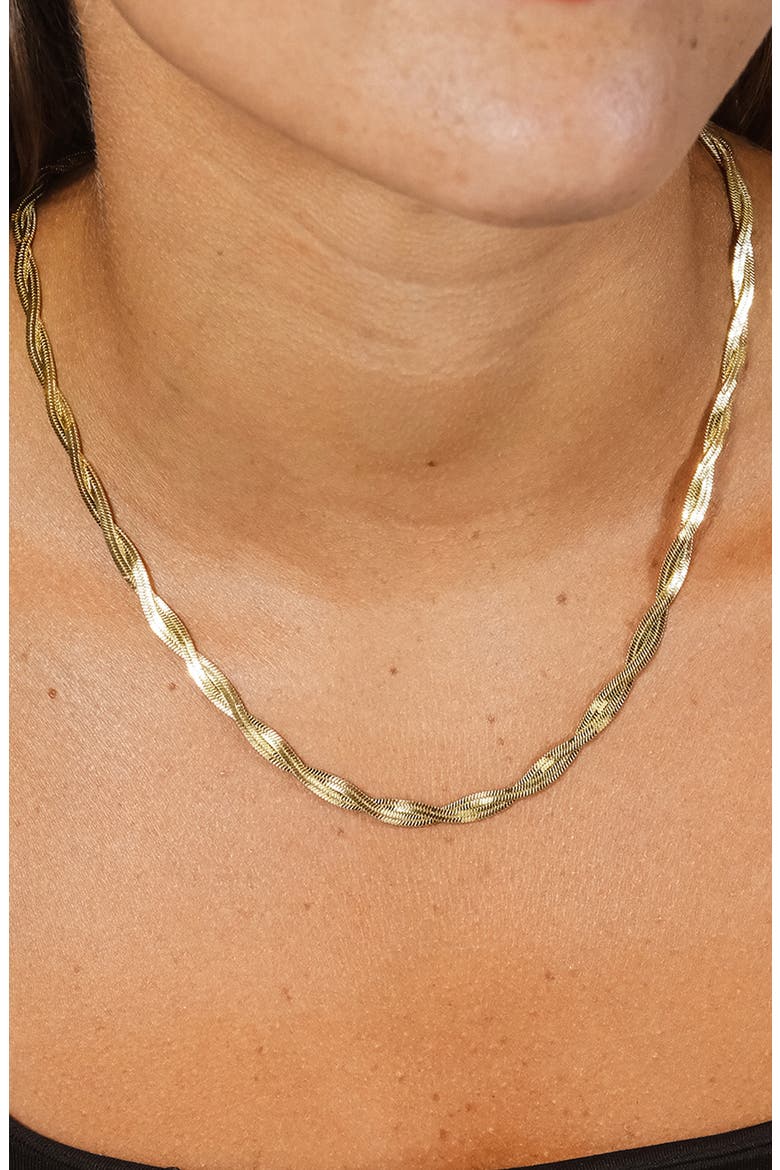 Oakley Chain Necklace, Alternate, color, GOLD