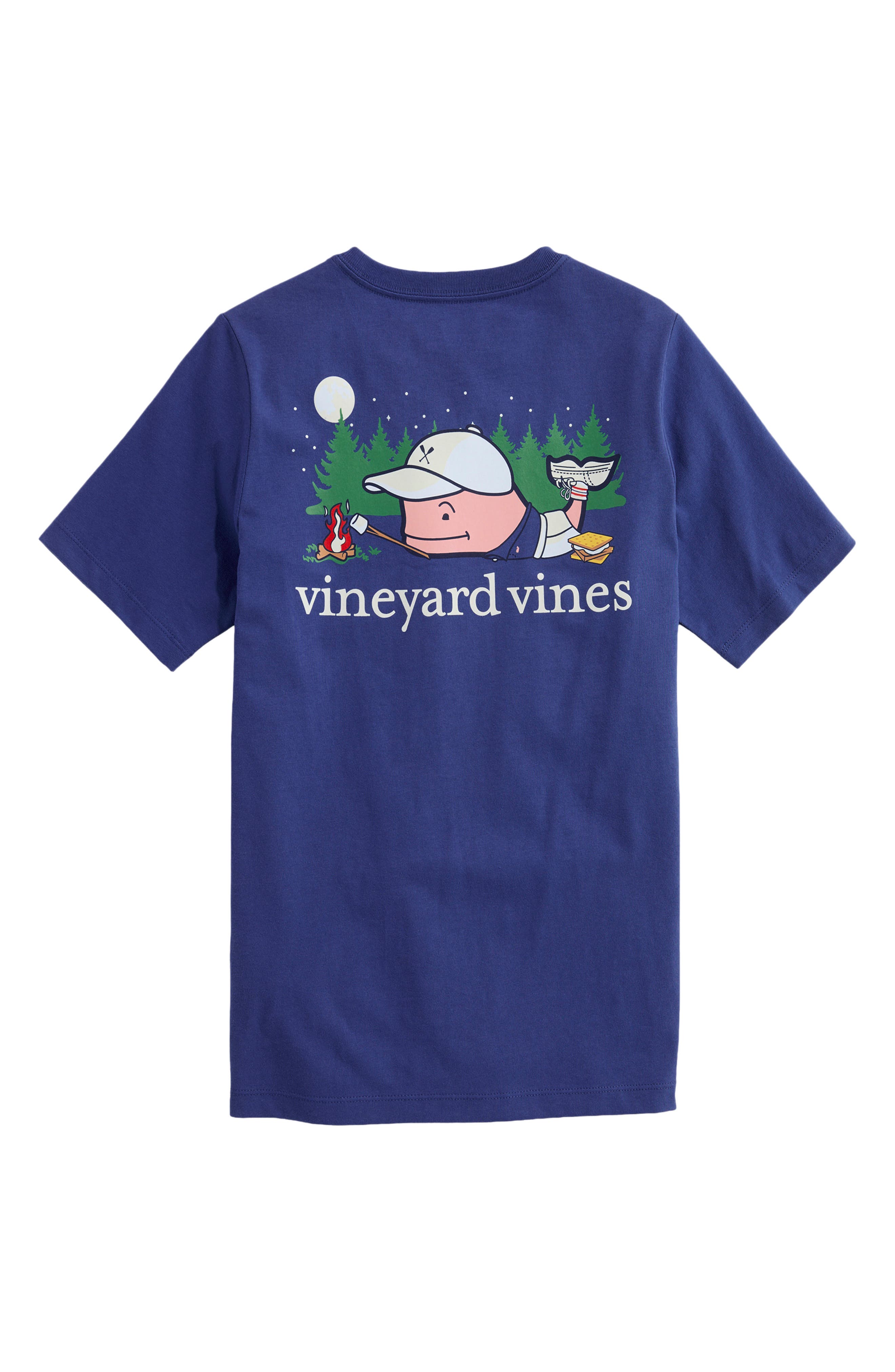 vineyard vines Kids' Camper Glow in the Dark Pocket Graphic T-Shirt ...