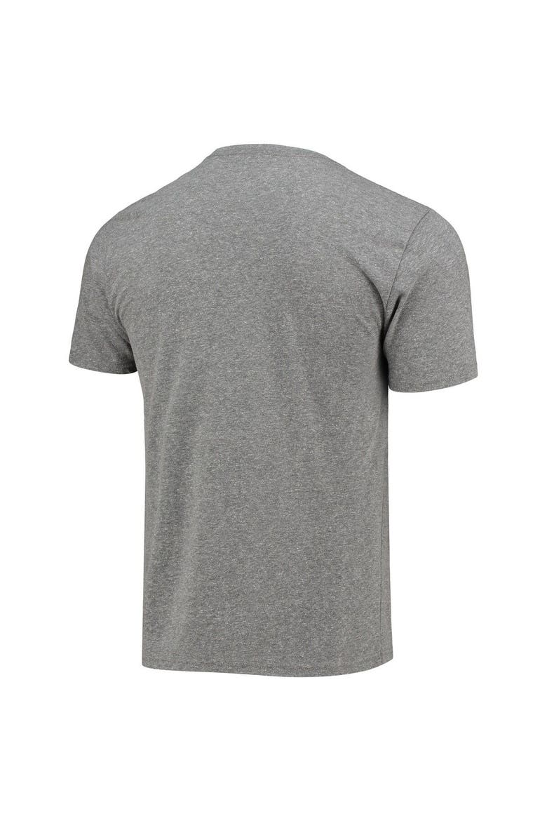 Men's Bob Lilly Heathered Gray Dallas Cowboys Name & Number Tri-Blend T-Shirt, Alternate, color, Heather Gray