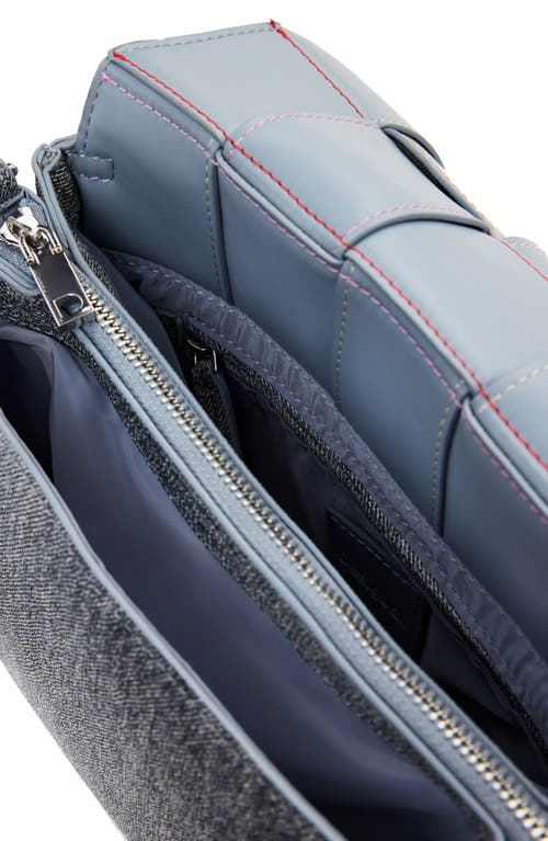 Desigual Woven Denim Crossbody Bag