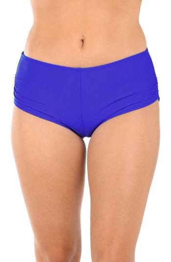 Citrus Hot Pants Swim Bottoms In Blue