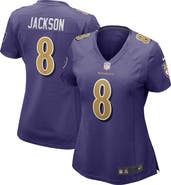 Nike Women's Nike Lamar Jackson Purple Baltimore Ravens Alternate Game Player Jersey