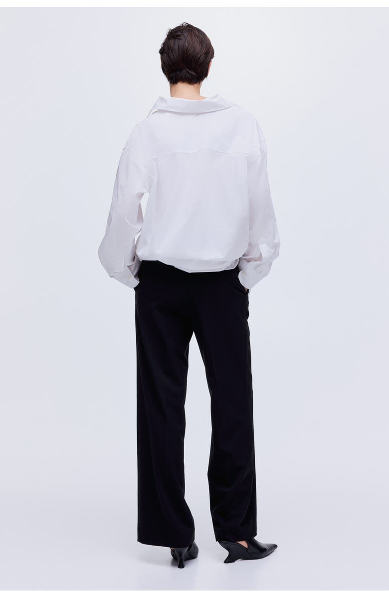 H&M Wide Trousers, Alternate, color, 