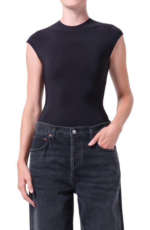 Agata Cap Sleeve Bodysuit
