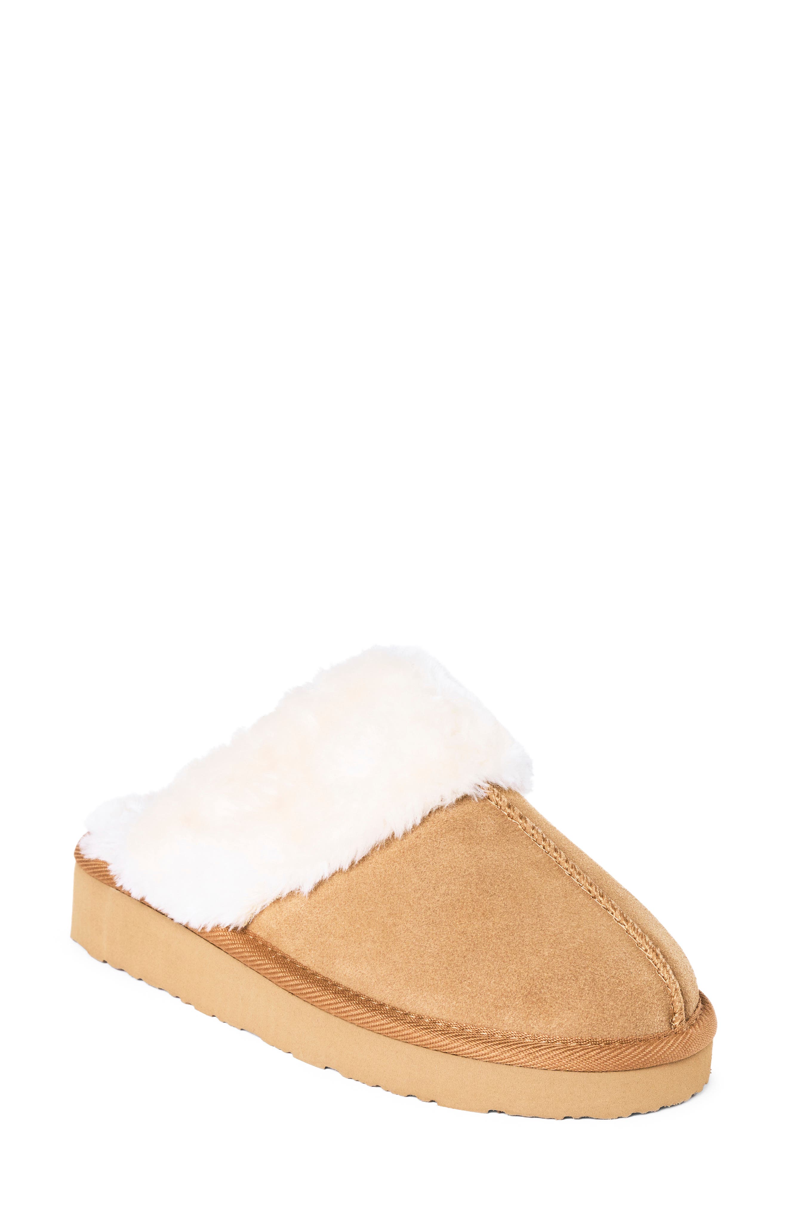 Chesney Hi Scuff Slipper, Main, color, CINNAMON