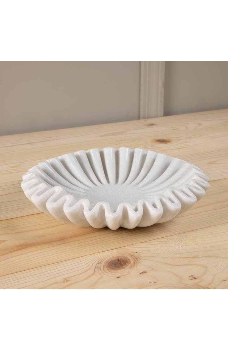 Be Home Waterloo Marble Bowl, Alternate, color, Natural