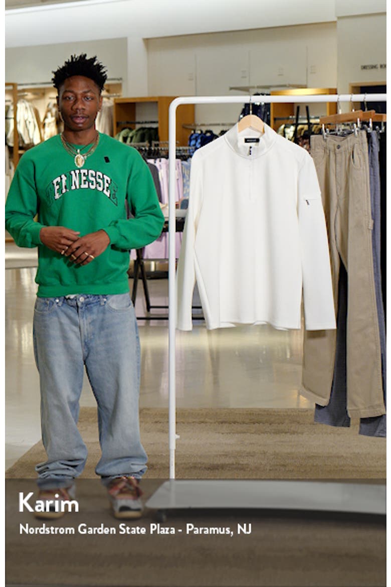 Soft Touch Quarter Zip Pullover video