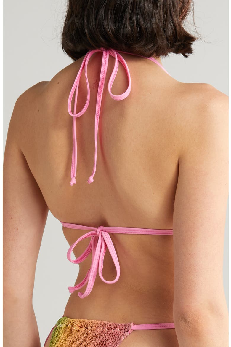 Bells Bikini Top, Alternate, color, RAINBOW